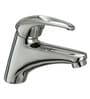 Brass Counter Top Basin Tap in Chrome (L: 8, W: 6, H: 3 inches)