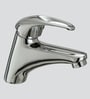 Brass Counter Top Basin Tap in Chrome (L: 8, W: 6, H: 3 inches)
