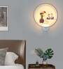 Duck Metal LED Novelty Wall Light (White)