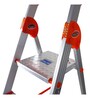 Plus 5 Step Silver Alluminium Folding Ladder