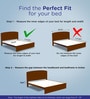 Plus Orthopedic 10 Inches PU & Memory Foam King Size Mattress