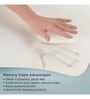 Plus Orthopedic 6 Inch (78x60) PU & Memory Foam Queen Size Mattress