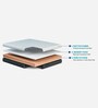 Plus Orthopedic 6 Inch (78x72) PU & Memory Foam King Size Mattress