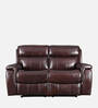 Plush Motorized 2 Seater Recliner With Usb Port In Burgundy Color
