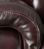Plush Motorized 2 Seater Recliner With Usb Port In Burgundy Color