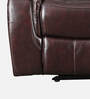 Plush Motorized 2 Seater Recliner With Usb Port In Burgundy Color