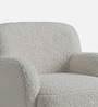 Plush Boucle Kids Lounge Chair In Vanilla Colour Plush Boucle Kids Lounge Chair In Vanilla Colour