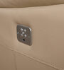 Plush Leather 3 Seater Motorized Recliner with USB Port