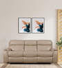 Plush Leather 3 Seater Motorized Recliner with USB Port