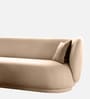 Plush Prestige Suede 3 Seater Sofa In Sand Colour