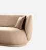 Plush Prestige Suede 3 Seater Sofa In Sand Colour