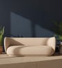 Plush Prestige Suede 3 Seater Sofa In Sand Colour