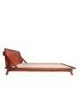 Plush Sheesham Wood Queen Size Bed in Rich honey Finish