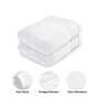 White 625 GSM 100% Cotton Bath Towel (Set of 4)