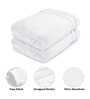 White 625 GSM 100% Cotton Hand Towel (Set of 4)