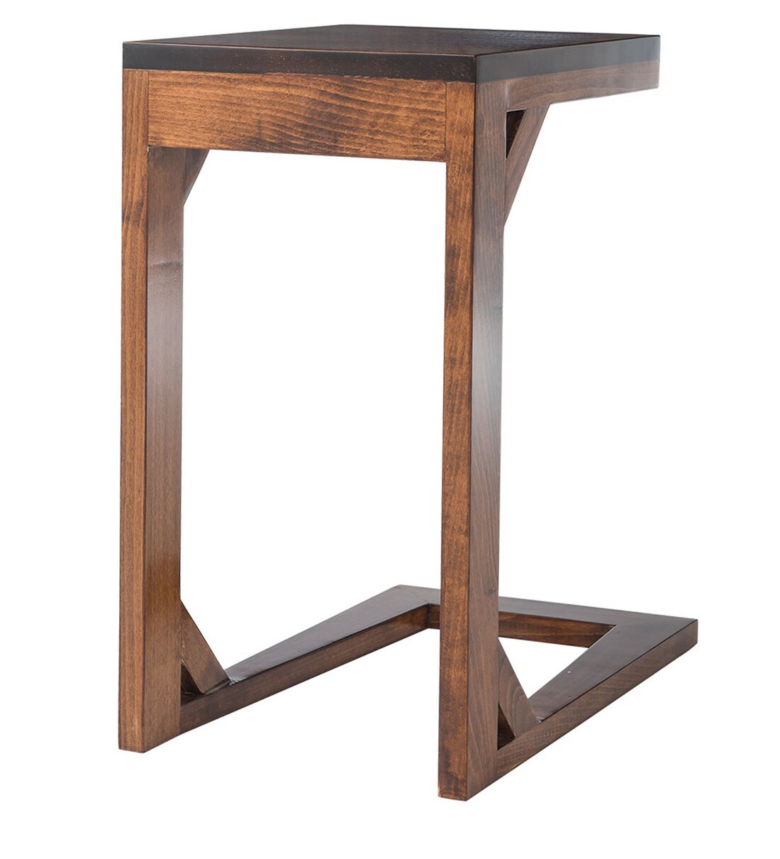 Buy Pole End Table in Dark Oak Finish by Durian Online Contemporary End Tables Tables