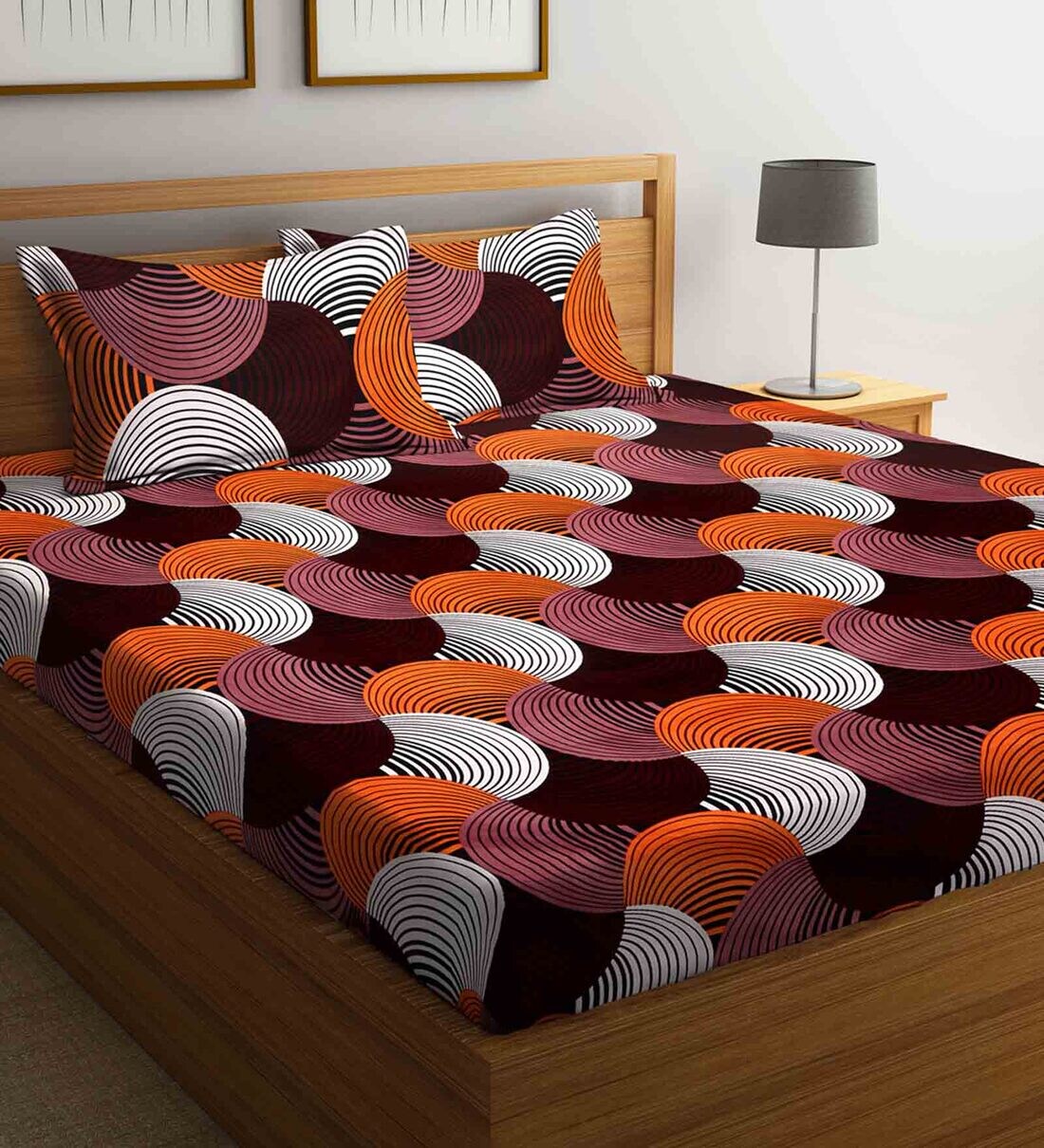 Poly Cotton 1 Double Bedsheet 