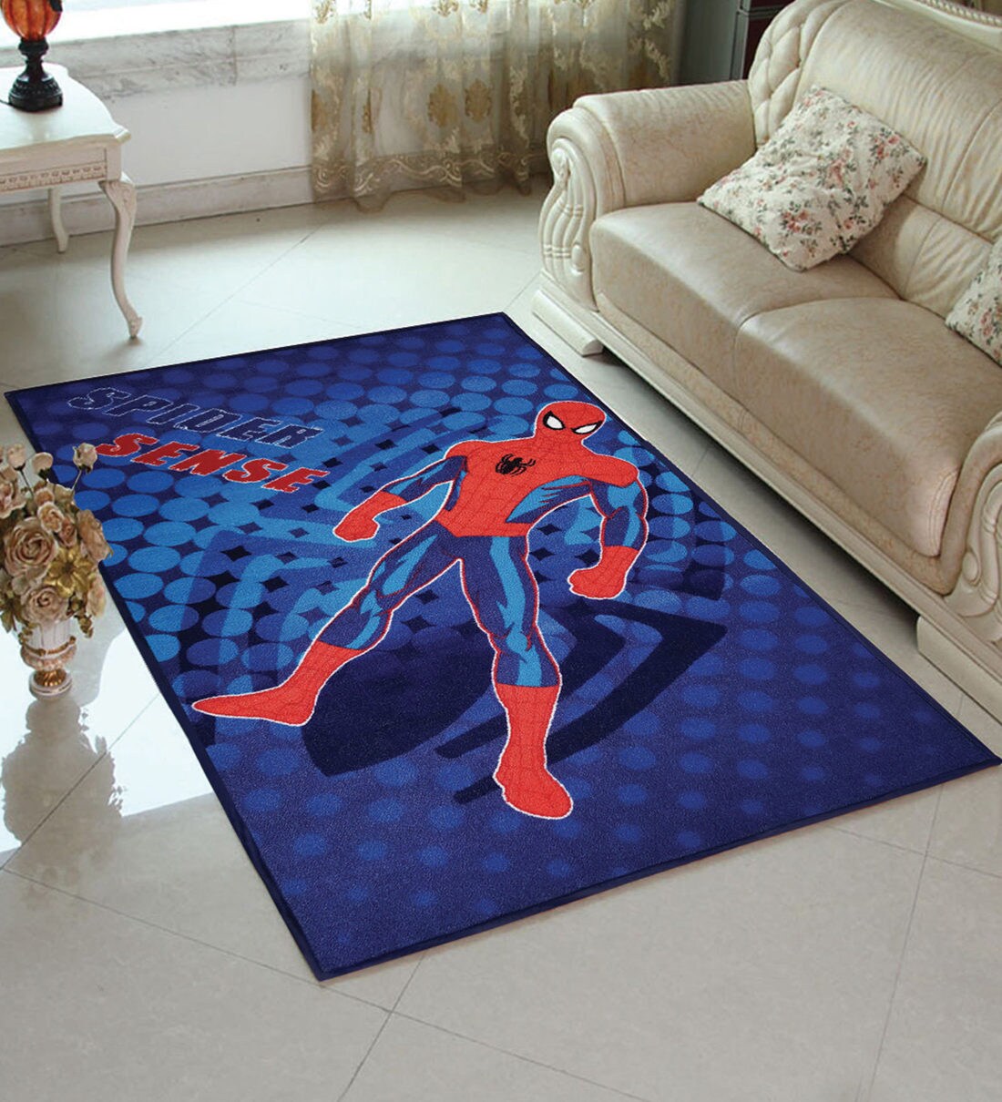 Buy Polyester 3 x 5 feet Anti Skid Kids Floor Mats By Marvel at 24 OFF