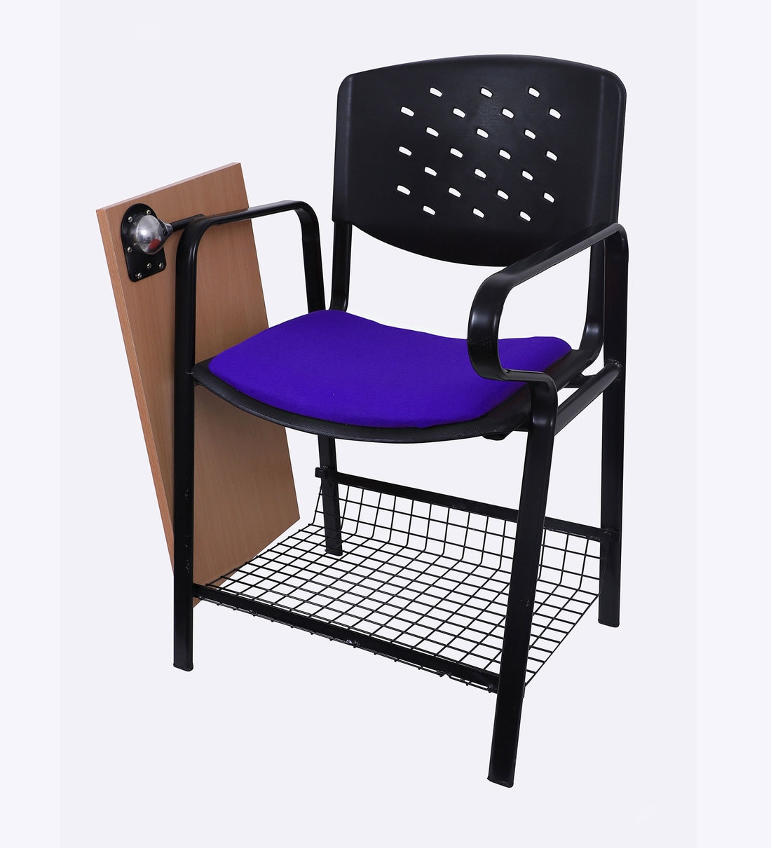 Buy Eric Powder Coated Training Chair in Blue Colour at 37% OFF by