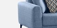 Portland Fabric 2 Seater Sofa in Blue Colour