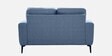 Portland Fabric 2 Seater Sofa in Blue Colour