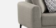 Portland Fabric 2 Seater Sofa in Grey Colour