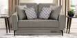 Portland Fabric 2 Seater Sofa in Grey Colour