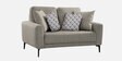 Portland Fabric 2 Seater Sofa in Grey Colour