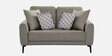 Portland Fabric 2 Seater Sofa in Grey Colour