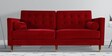 Porto 3 Seater Sofa In Red Colour