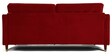 Porto 3 Seater Sofa In Red Colour