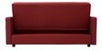 Porto Fabric Convertible Sofa Cum Bed In Maroon Colour With Storage