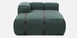 Portofino Chenille Fabric RHS Sectional Sofa in Pine Green Colour