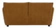 Portugal Fabric 2 Seater Sofa in Brown Colour Portugal Fabric 2 Seater Sofa in Brown Colour