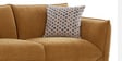 Portugal Fabric 2 Seater Sofa in Brown Colour Portugal Fabric 2 Seater Sofa in Brown Colour