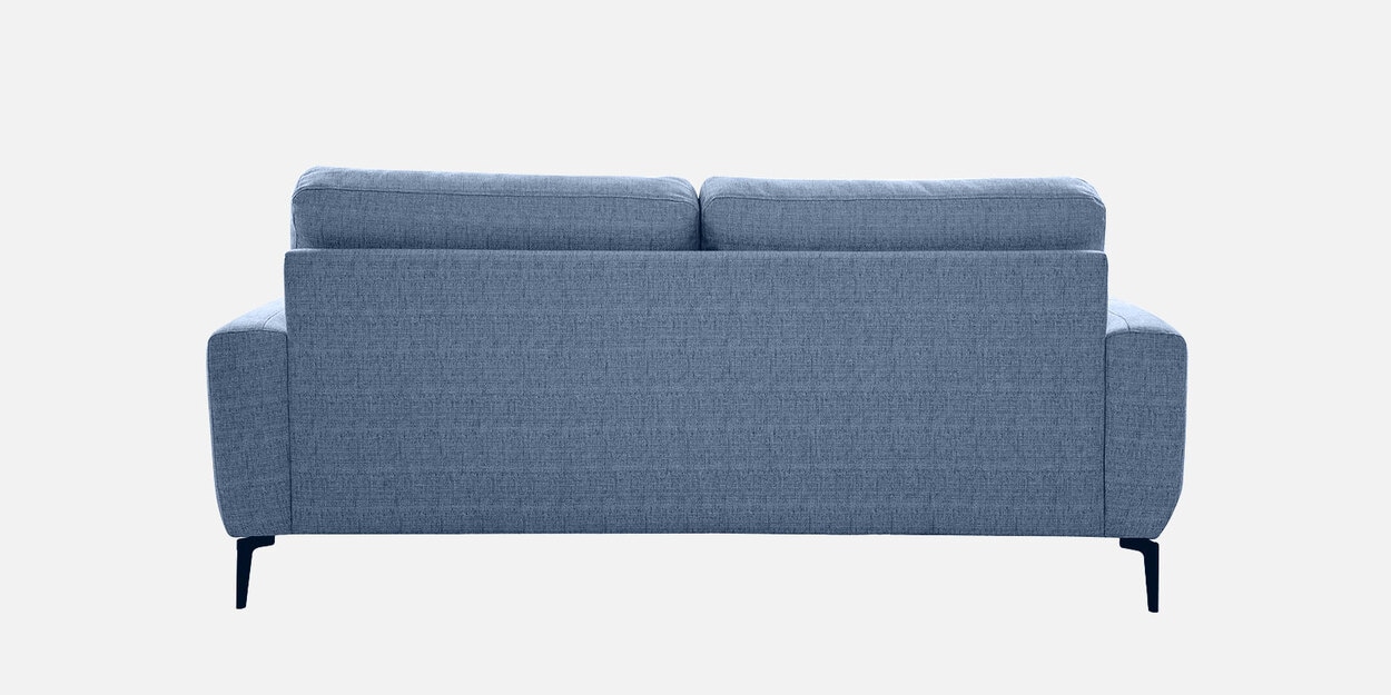 Portland Fabric Seater Sofa in Blue Colour