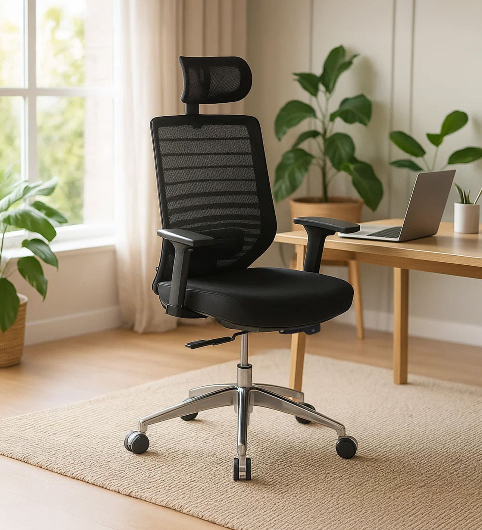 Poise Pro Office Chair In Black Colour Poise Pro Office Chair In Black Colour