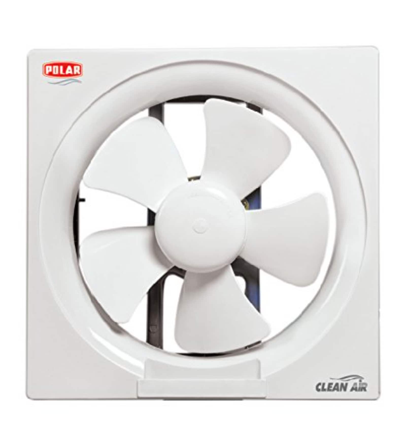 Polar Clean Air Passion 200mm Plastic Exhaust Fan (White)