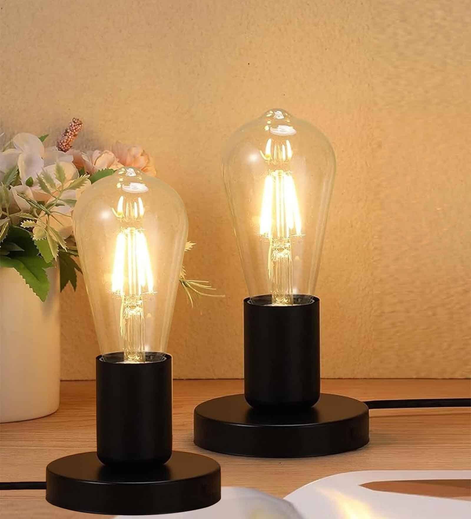 Polished Metal Desktop Lamp Base