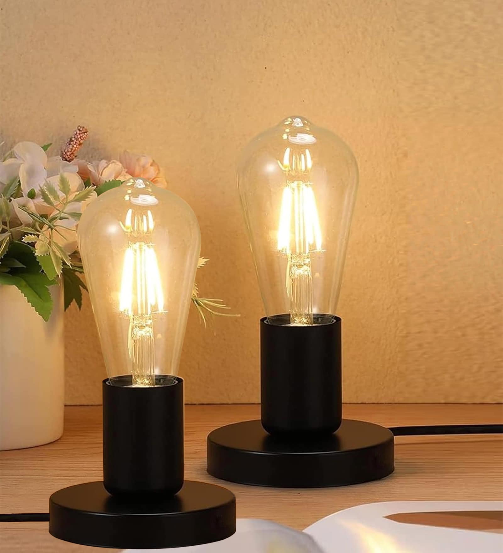 Polished Metal Desktop Lamp Base