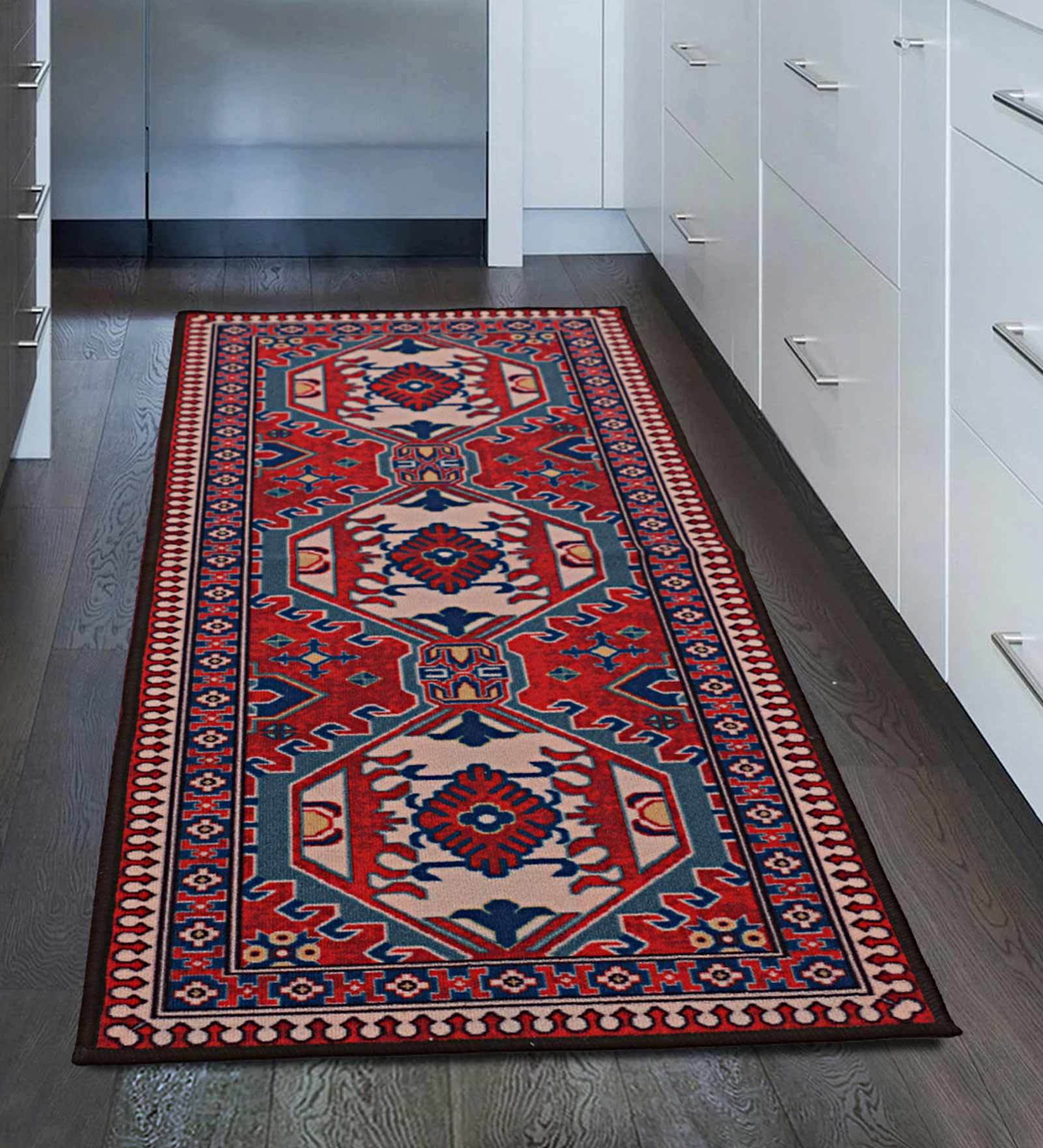 Polyamide Nylon Machine Made 5x2 Feet Premium Quality Antiskid Runner