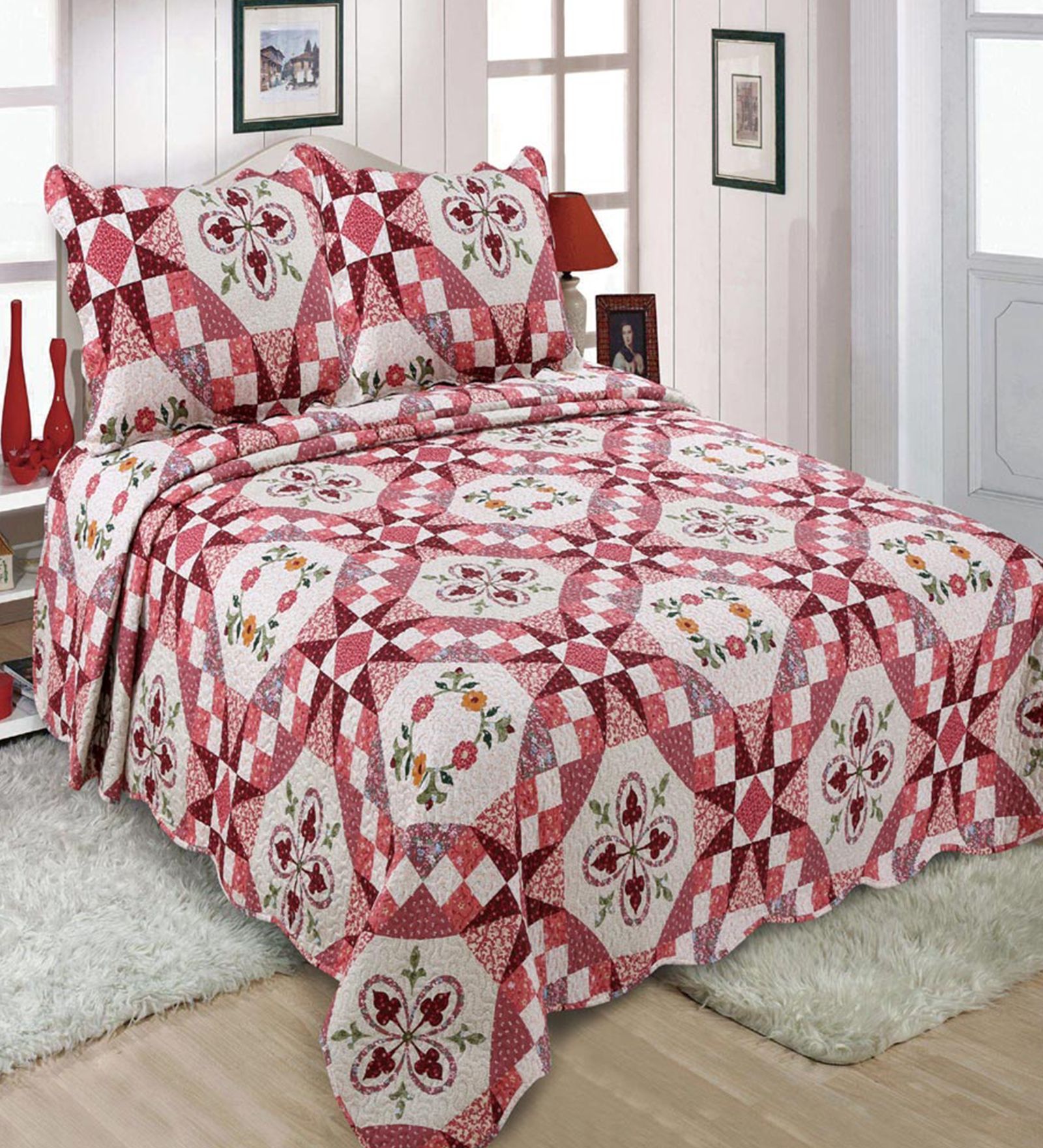 Buy Polyester 200 GSM AC Room Double Bed Quilt by Quilting Tree at 38% ...