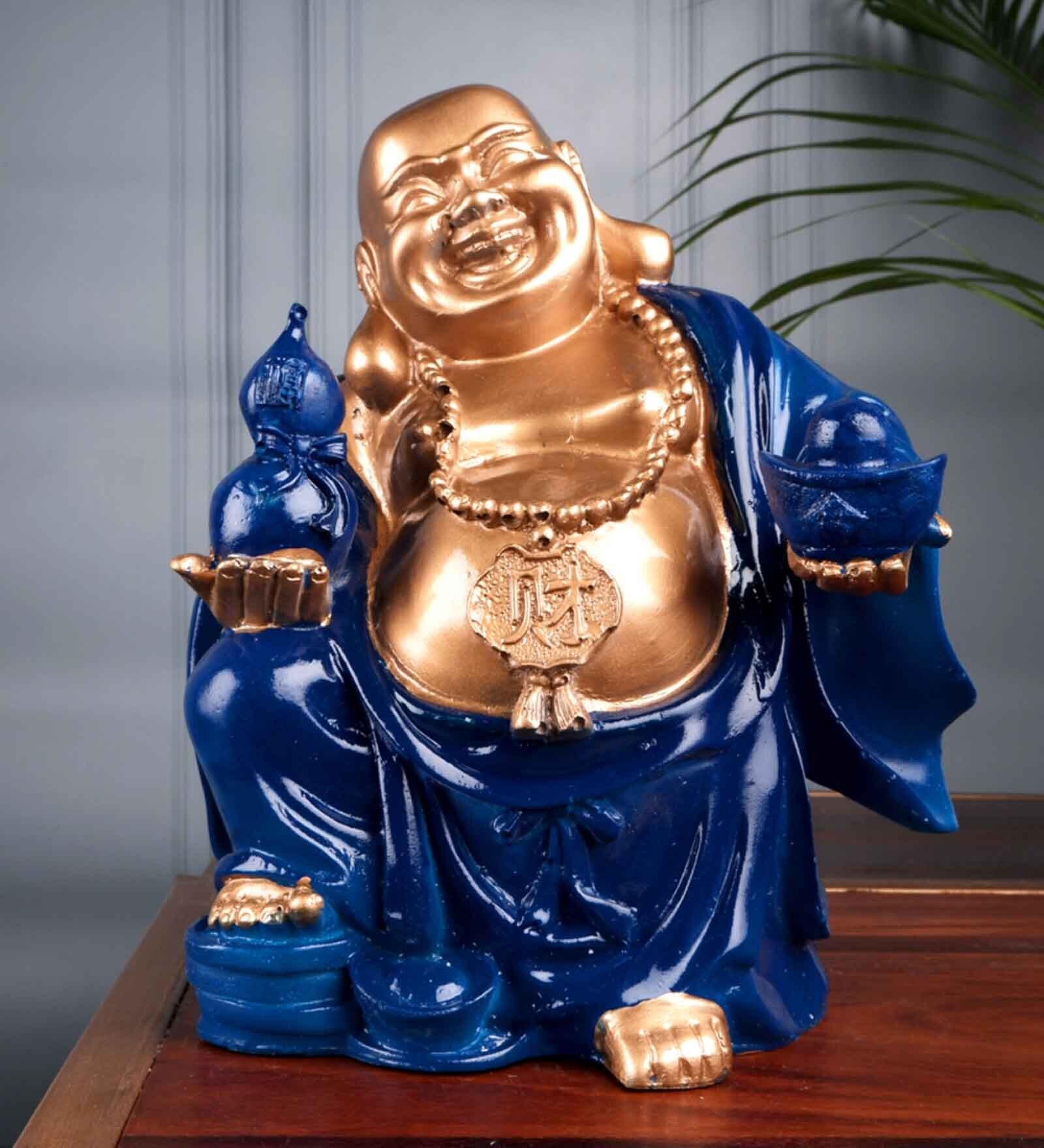 Premium Polyresin Fengshui Laughing Buddha Figurine