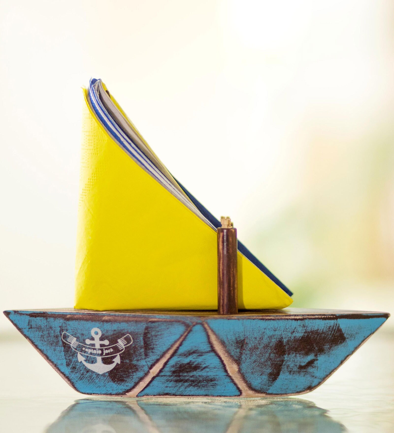 Buy Poppadum Art Paper Boat Napkin & Toothpick Holder Online - Tissue ...