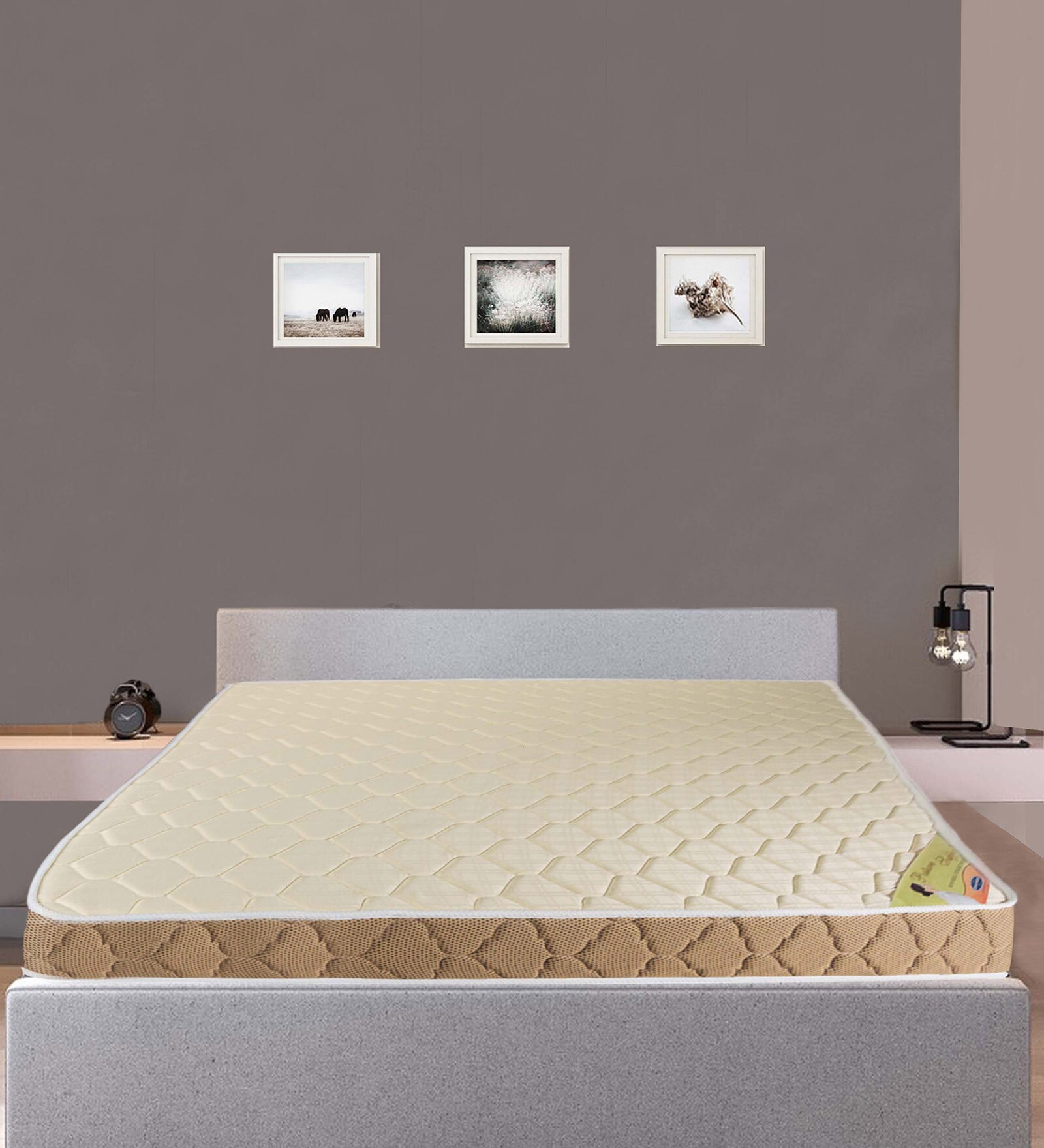 Posture Support King Bed 78x72x7.5 Inch Bonnell Spring Mattress