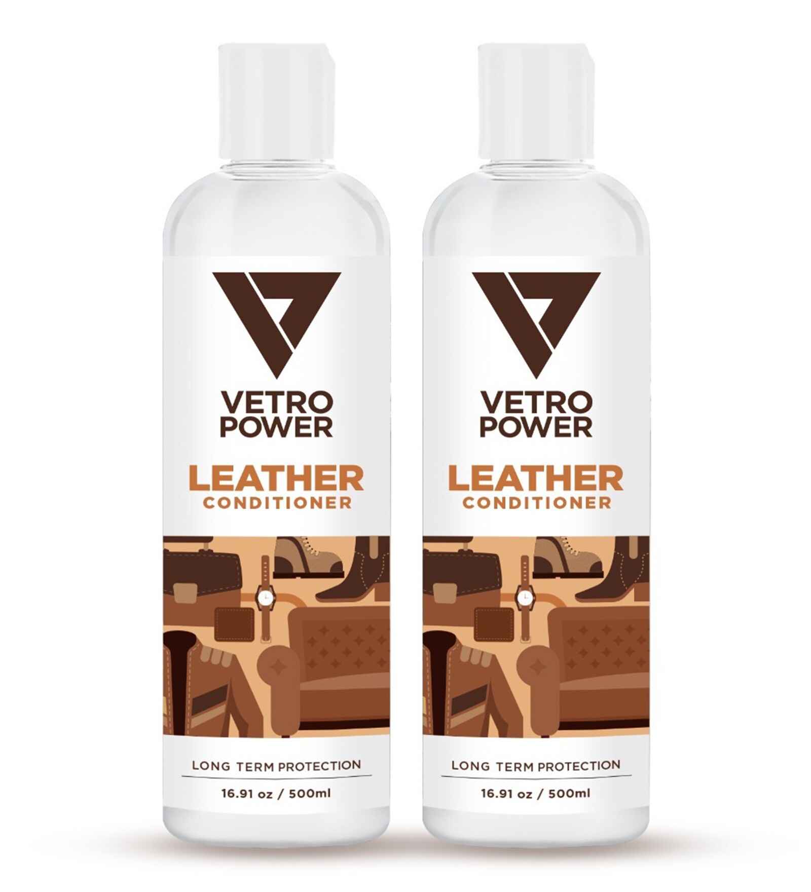Power (Set of 2)500ml Leather Conditioner