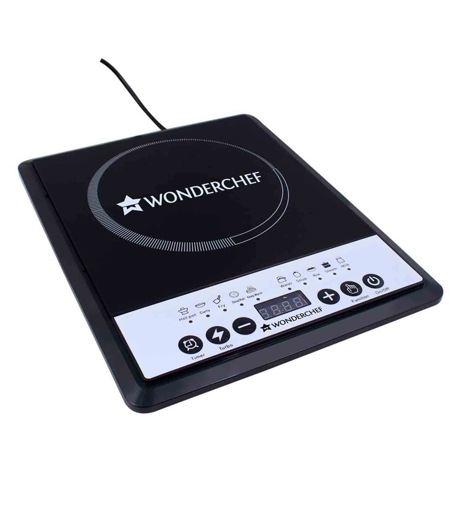 Power 1800W Induction Cooktop in Black Colour