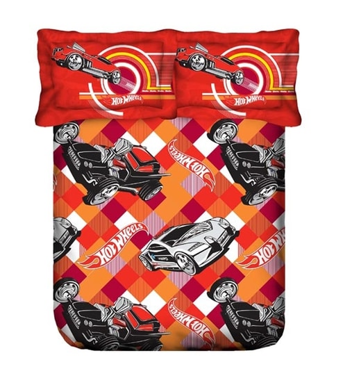 Buy Portico Hot Wheels Red Single Comforter Online Comforters