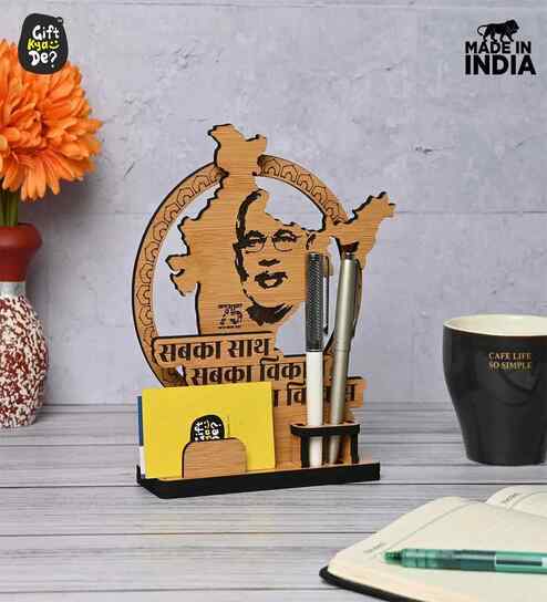 Political Pen Stand and Card Holder