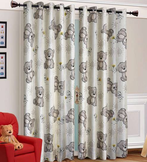 Buy Polyester 7 Feet Kids Door Curtain By Urban Hues Online Kids